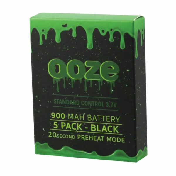 Buy Ooze Standard 900mAh Batteries - 5 Pack in australia