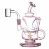 Buy MJ Arsenal Limited Edition Pink Claude Mini Dab Rig in australia