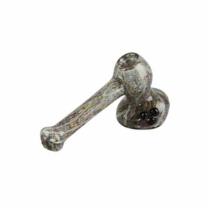 Buy Rainbow Speckled Hammer Bubbler in australia