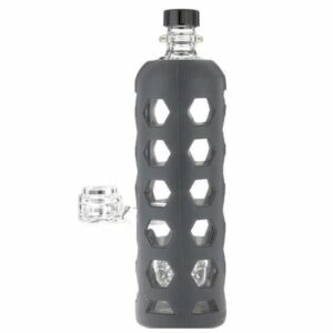 Buy Pure Glass Hydro Guard Water Bottle Bong with Mini Jellyfish Perc in australia