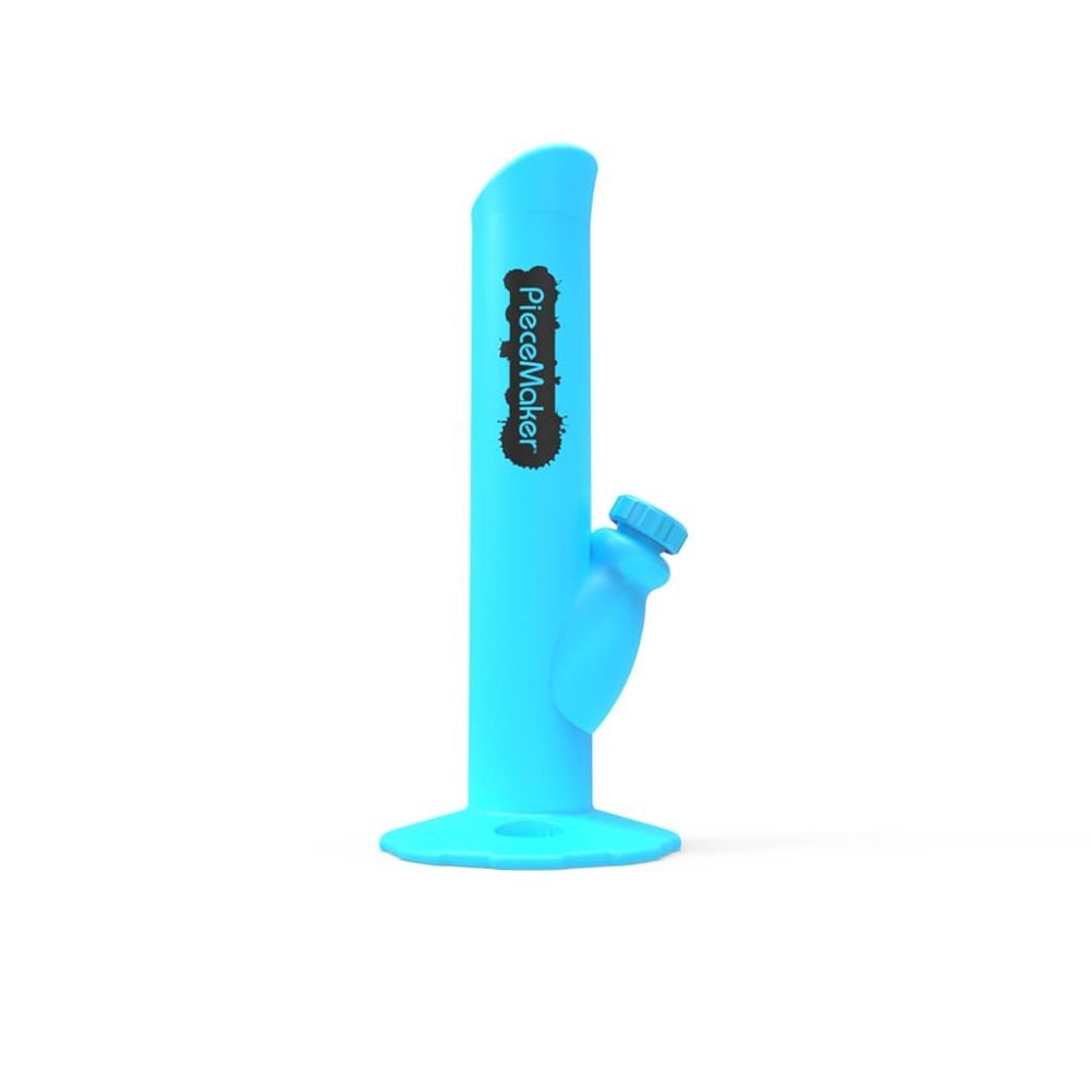 Grasscity Buy PieceMaker Kermit Silicone Straight Tube Ice Bong | Random Color in australia