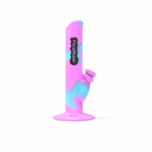 Buy PieceMaker Kermit Silicone Straight Tube Ice Bong | Random Color in australia