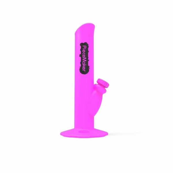 Buy PieceMaker Kermit Silicone Straight Tube Ice Bong | Random Color in australia
