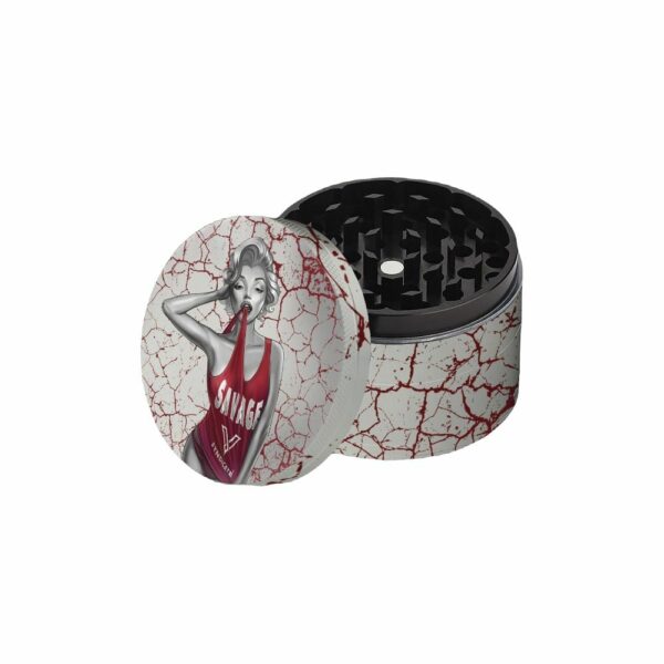 Buy V Syndicate 4-Piece SharpShred 360 Grinder | 55mm | Dank Diva in australia