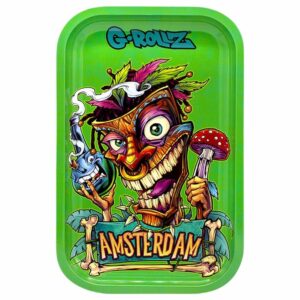 Buy G-Rollz Tiki Amsterdam Rolling Tray in australia