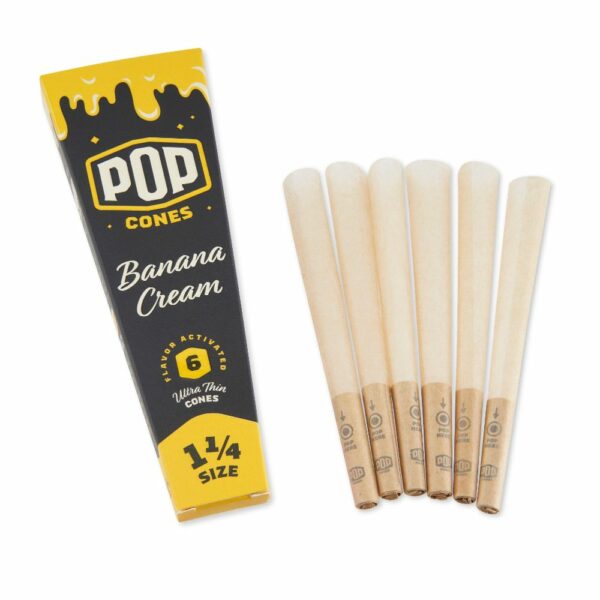 Buy Pop Cones 1¼ Size Pre-Rolled Cones with Flavor Tip | Mixed 24 Pack in australia