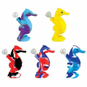 Buy Premium Silicone Seahorse Molded Bong in australia