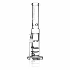 Buy Pulsar Glass Straight Honeycomb Turbine Perc Ice Bong | 17 Inch in australia