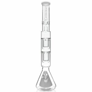 Buy Pulsar Double Inverted Showerhead Perc Beaker Bong in australia