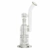 Buy Pure Glass Torus Trumpet Bubbler With Triple Perc | 12 Inch in australia