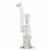 Buy Pure Glass Torus Trumpet Bubbler With Triple Perc | 12 Inch in australia
