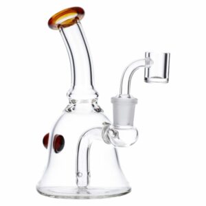 Buy Glass Bell Dab Rig with Quartz Banger in australia