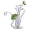 Buy Bent Neck Power Button Recycler Dab Rig in australia