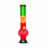 Buy Acrylic Twist Polygon Base Bong | Rasta in australia