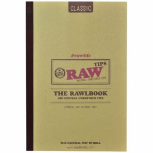 Buy RAW RawlBook - Book of 420 Rolling Filter Tips in australia