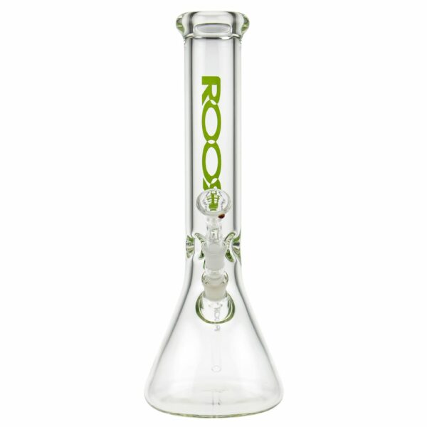 Buy ROOR Little Sista Beaker Ice Bong 7.0mm Green logo | 35cm | 14.5mm in australia