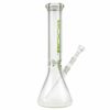 Buy ROOR Little Sista Beaker Ice Bong 7.0mm Green logo | 35cm | 14.5mm in australia