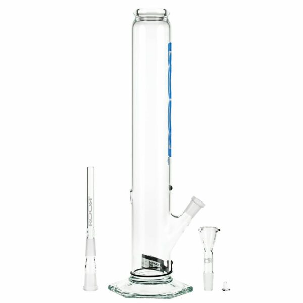 Buy ROOR Blue Series Bong With Carb Hole | 500ml | 14.5mm in australia