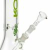 Buy ROOR Little Sista Beaker Ice Bong 7.0mm Green logo | 35cm | 14.5mm in australia