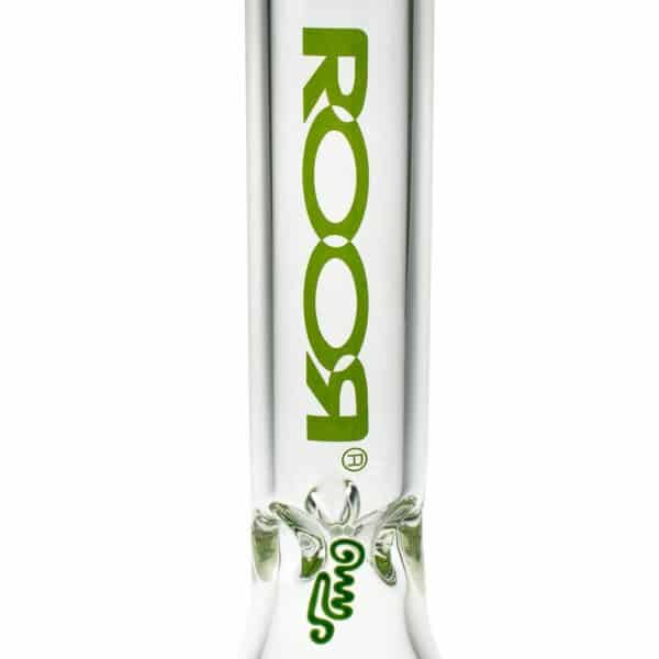 Buy ROOR Little Sista Beaker Ice Bong 7.0mm Green logo | 35cm | 14.5mm in australia