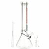 Buy ROOR Little Sista Beaker Ice Bong 7.0mm Red logo | 35cm | 14.5mm in australia