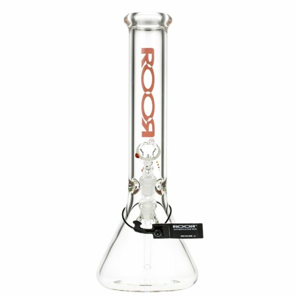 Buy ROOR Little Sista Beaker Ice Bong 7.0mm Red logo | 35cm | 14.5mm in australia