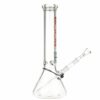 Buy ROOR Little Sista Beaker Ice Bong 7.0mm Red logo | 35cm | 14.5mm in australia