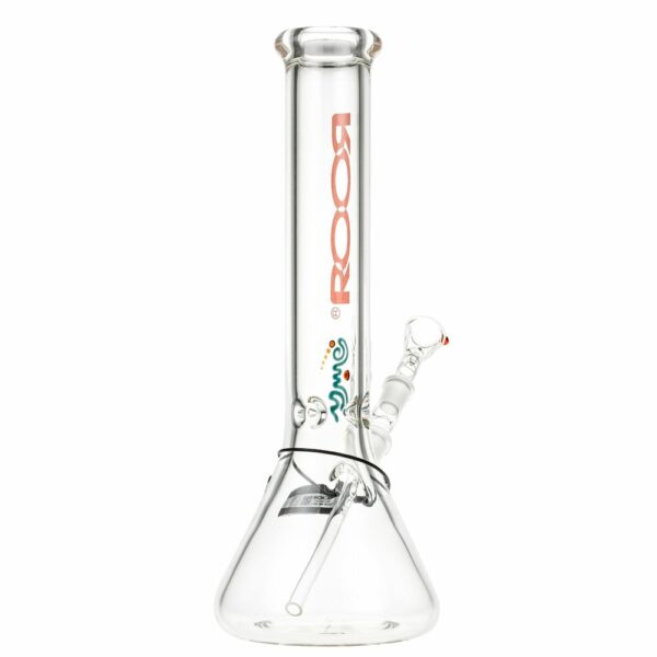 Buy ROOR Little Sista Beaker Ice Bong 7.0mm Red logo | 35cm | 14.5mm in australia