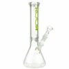 Buy ROOR Little Sista Beaker Ice Bong 7.0mm Green logo | 35cm | 18.8mm in australia