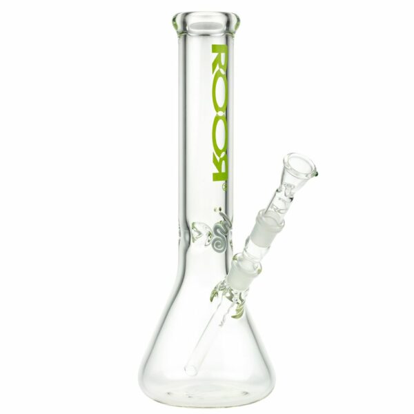 Buy ROOR Little Sista Beaker Ice Bong 7.0mm Green logo | 35cm | 18.8mm in australia