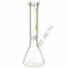 Buy ROOR Little Sista Beaker Ice Bong 7.0mm Green logo | 35cm | 18.8mm in australia