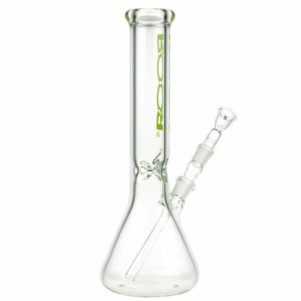 Buy ROOR Little Sista Beaker Ice Bong 7.0mm Green logo | 35cm | 18.8mm in australia