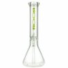 Buy ROOR Little Sista Beaker Ice Bong 7.0mm Green logo | 35cm | 18.8mm in australia