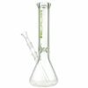 Buy ROOR Little Sista Beaker Ice Bong 7.0mm Green logo | 35cm | 18.8mm in australia