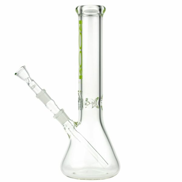 Buy ROOR Little Sista Beaker Ice Bong 7.0mm Green logo | 35cm | 18.8mm in australia