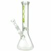 Buy ROOR Little Sista Beaker Ice Bong 7.0mm Green logo | 35cm | 18.8mm in australia