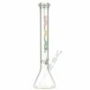 Buy ROOR Little Sista Beaker Base 7mm Glass Ice Bong | Rasta | 45cm in australia