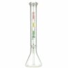 Buy ROOR Little Sista Beaker Base 7mm Glass Ice Bong | Rasta | 45cm in australia