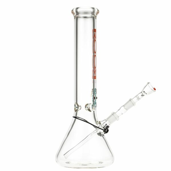 Buy ROOR Little Sista Beaker Base Ice Bong | 7.0mm | Red in australia