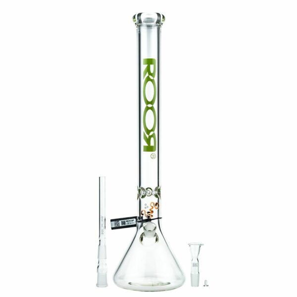 Buy ROOR Dealers' Cup Bong 7.0mm Green Logo | 55cm | Ice Notches | 18.8mm in australia