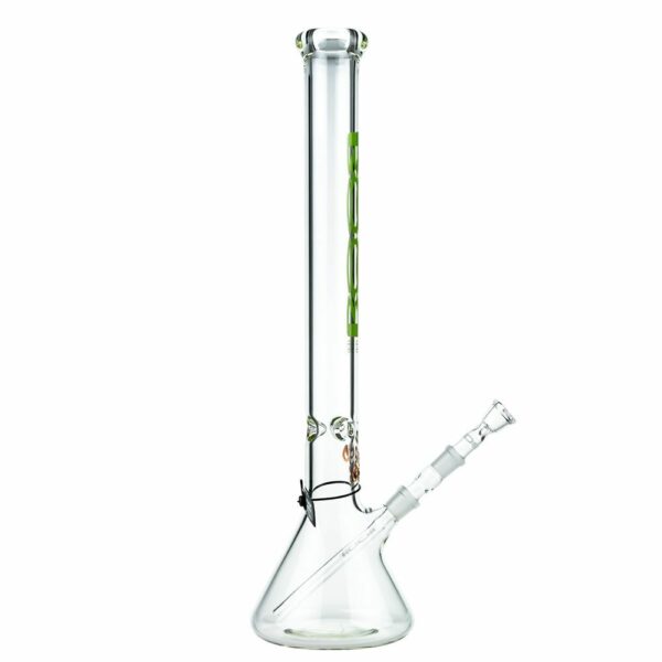 Buy ROOR Dealers' Cup Bong 7.0mm Green Logo | 55cm | Ice Notches | 18.8mm in australia