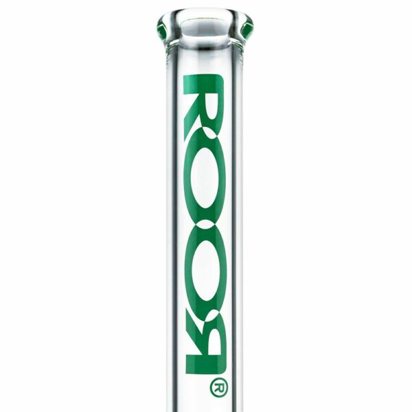 Buy ROOR Little Sista Beaker Ice Bong 7.0mm Green logo | 35cm | 14.5mm in australia