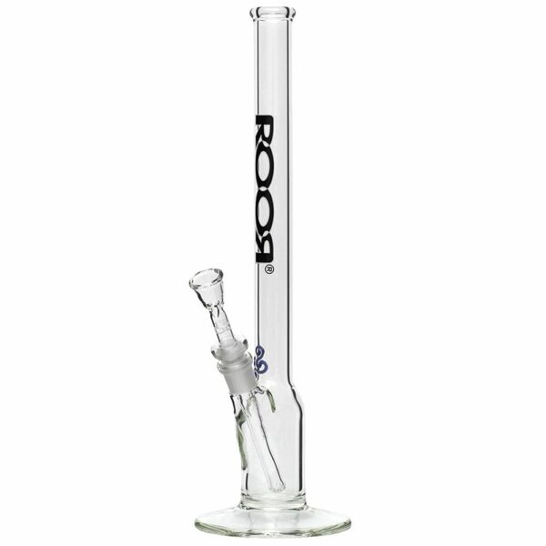 Buy ROOR Snapper 4.0mm Glass Bong Black Logo w/ White Outline | 40cm | 18.8mm in australia