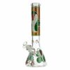 Buy Beaker Ice Bong with Glow in the Dark Cobra Print in australia