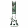 Buy Beaker Ice Bong with Glow in the Dark Cobra Print in australia