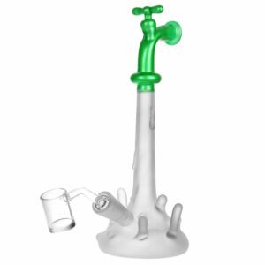 Buy Water Spigot Frosted Glass Dab Rig in australia