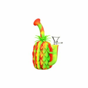 Buy The Pineapple Bong - Silicone Water Pipe with Glass Bowl in australia