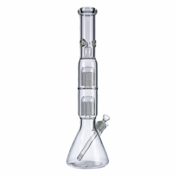 Buy Beaker Base Ice Bong with Double Tree Perc | 19 Inch in australia