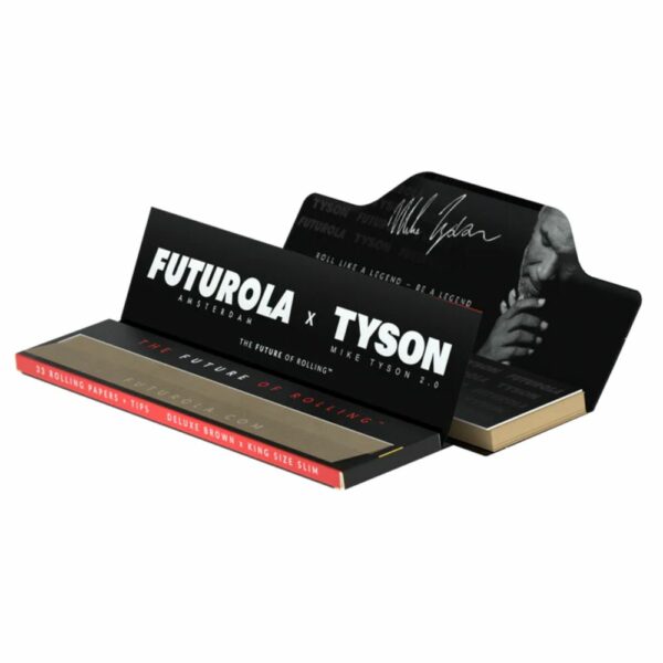 Buy Tyson 2.0 X Futurola Rolling Papers with Tips in australia