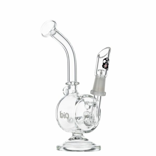 Buy Bio Hazard Glass Micro Dab Rig with Inline Perc | Clear in australia